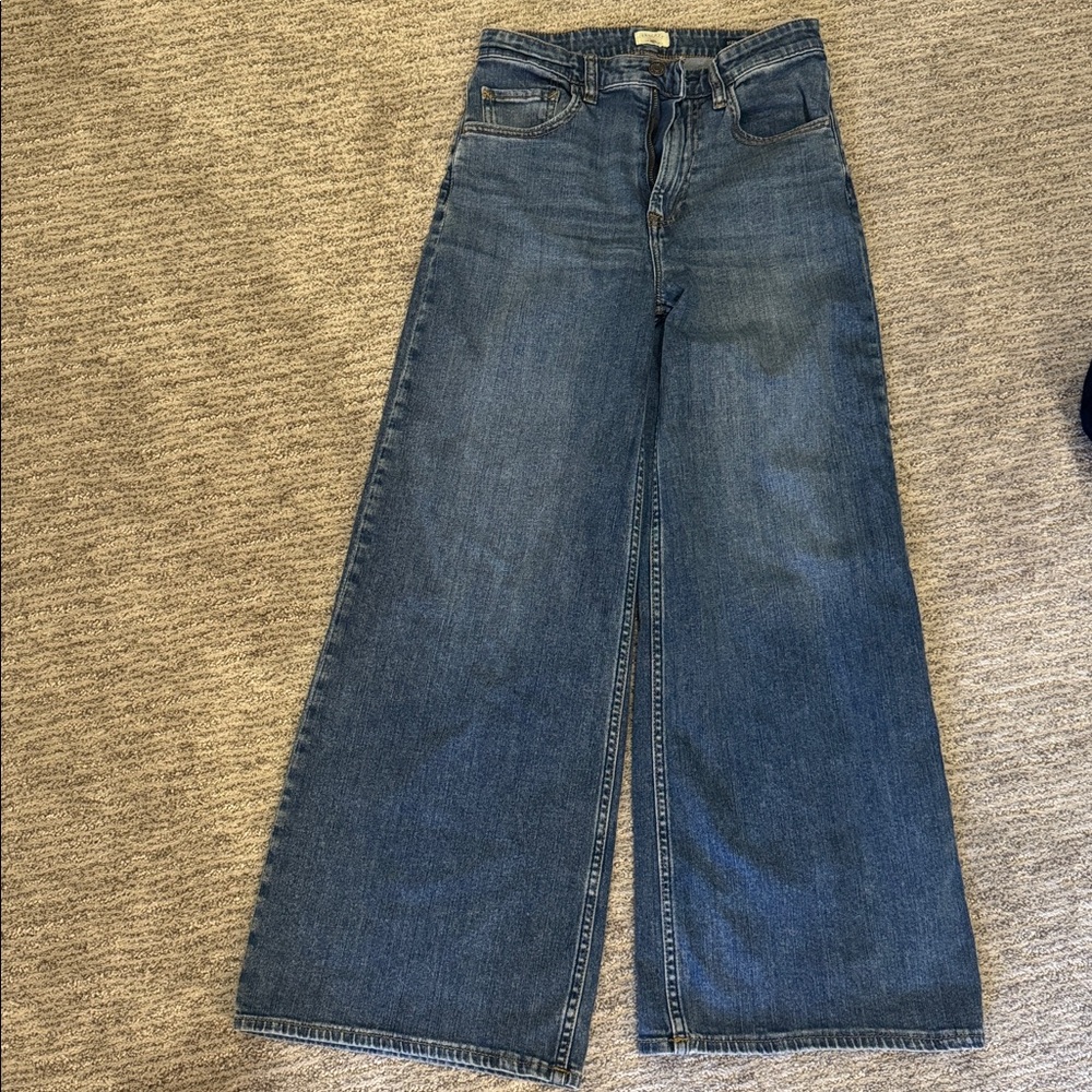 Faherty “Saturday” wide-leg Jean
